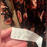 ZARA  Women’s Rose Flower Dress Size Medium Photo 5