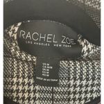 Rachel Zoe  Women’s Fall Blazer Size Med Very GUC Jacket Open Front Black White Photo 7