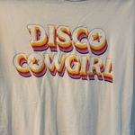 White Disco Cowgirl T Photo 2