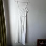 Petal and Pup Leyton White One Shoulder Wide Leg Belted Jumpsuit 2 Photo 15