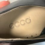 ECCO Women's Leather Buckle Strap Maryjane Flats Black Size 39 Photo 4