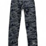 Gymshark Adapt Seamless Leggings Womens Charcoal Grey Camo Size M Photo 1