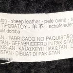 ZARA  Woman’s Coat M Bomber RAF Black Aviator Fur Shearling Real Leather Jacket Photo 14