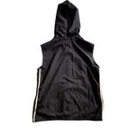 New York & Co. Jogger Capri Suit Women Black Tan Stripe Active Sporty Size S Photo 3