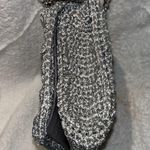 GRAY (SILVER) CROCHETED FABRIC CROSSBODY BUBBLE LIKE DESIGN Photo 4