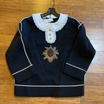 Gucci  Strawberry Embellished Fleece Sweatshirt size M Photo 1