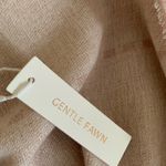 Gentle Fawn  Fringe Shrug Kimono Size M/L Pink Cream Photo 3