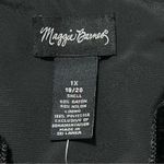 Maggie Barnes Womens Velvet Burnout Tunic Top Sz 1X Cocktail Loose Whimsigoth Photo 6