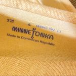 Minnetonka Sz 6 Linen Loafers Walking Shoes Photo 3