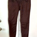 Free People  Animal Print Jeans 27 Photo 0