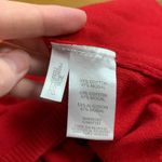 Calvin Klein Red Rhinestone Embellished Crew Neck Sweater Top Women Plus Size 1X Photo 5