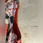 Dress Barn Beautiful floral fall colors PLUS dress size 18 lovely ruffles, sleeveless Photo 6