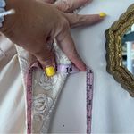 Lulus  Jacqueline Champagne Floral Embroidered‎ Backless Midi Dress SIZE SMALL Photo 5