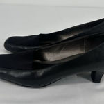 Naturalizer  Womens Black‎ Leather /Stretch Material Heels Janet Size 8.5M Photo 0