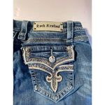 Rock & Republic Women Jean Sz 31 Manisa Studs rhinestones Bling Cropped Western Photo 2
