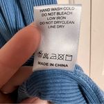 Soft Ribbed Women’s Tank, Masc Style, Cookies Clothing Company Size Large Blue Photo 7