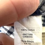 J.Crew blue and white check long sleeved shirt Size XS Photo 7