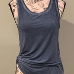 Paige  Georgina Women’s Small Soft Washed Blue Long Tank Top Sleeveless Tunic Photo 0