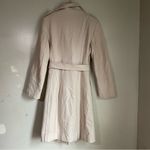 Calvin Klein  Tan Belted Wool‎ Trench Coat Womens Size 10 NWOT Photo 2