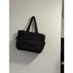 Jason Wu   Black  Puffer Hobo Zip Up Handbag 18x12 old money sporty Photo 2