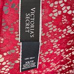 Victoria's Secret  Red All Lace Nightie Halter Babydoll Bodycon Garters XS new Photo 7