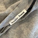 Reformation Stein Long Sleeve Henley Midi T Shirt Dress Size Large Photo 3