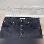 Madewell  Tall Cali Demi-Boot Jeans in Bellspring Wash:‎ Button-Front Edition 30T Photo 6