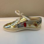 Sabastino Reno vegas metallic gold embroidered casino slots sneaker shoe size 10 Photo 12