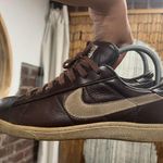 Nike Vintage 2002 Blazer Low Paul Brown Leather Skate Shoes Photo 7