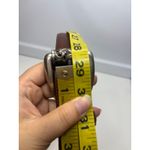 Brighton VTG  BROWN GENUINE LEATHER 1.25"Wd DRESS CASUAL WOMEN'S BELT Sz M Photo 8
