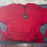 DKNY NWT- red sweater Photo 4