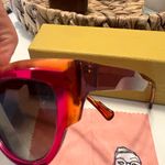 Caroline Abram Paris Thelma frames FRAMES ONLY with case $439 Pink Photo 8