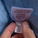 NWT INC International Concepts Womens Linen Blend Paper Bag Shorts Size L Casual Blue Size L Photo 6