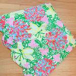 Lilly Pulitzer  Women's Size 10 Callie Ruffle Mini Skirt Resort White Mariposa Photo 2
