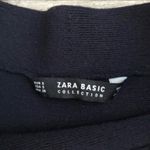 ZARA Black Ruffle Skater Skirt Size S Photo 1