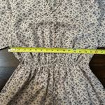 Joie  light pink floral long sleeve peasant dress size S Photo 9