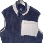 Charles River Apparel  Men's Fleece‎ Newport Vest Full Zip Size XL Navy Blue Gray Photo 1