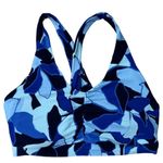 Aerie Offline Blue Ruched Sports Bra // Size XL Photo 1