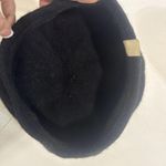 Vintage Quiet Luxury Minimalist Old Money Winter Wool Black Beret Hat Photo 11