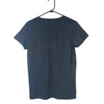 Madewell Whisper Cotton V-Neck Tee in Dark Baltic XSmall New as-is Womens tshirt Photo 6