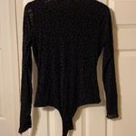 NWT Ember sheer burnout velvet leopard bodysuit Size L Photo 2