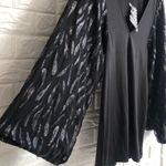 Motel Rocks MOTEL sequin wide sleeve mini spandex dress Photo 2