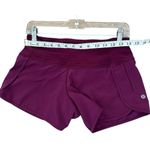 Lululemon Women’s Speed Short 2.5" Size 6 Dark Mystic Purple (4 Photo 2