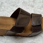 Eric Michael  Brown Platform Sandals Size 6 Photo 5