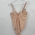 Bali All Over Solutions Bodysuit Nude Floral Lace Lingerie Size 38B NEW Photo 1