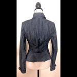 Gap Denim Jean Jacket: Cinched Waist at Back, Double Breasted Buttons, XS-NWT Photo 3