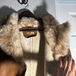 wilson's leather VINTAGE • Wilson’s Leather • Faux Leather Coat • Brown • Faux Fur • Small Photo 10