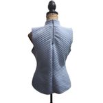 Apt. 9  Vest Womens Size L Light Blue Quilted Mock Neck Layering‎ Minimalist Photo 1