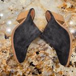 Jeffrey Campbell  Favela Mules Dark Gray Suede Size 6.5 Photo 8