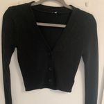 PacSun cropped black cardigan Photo 1